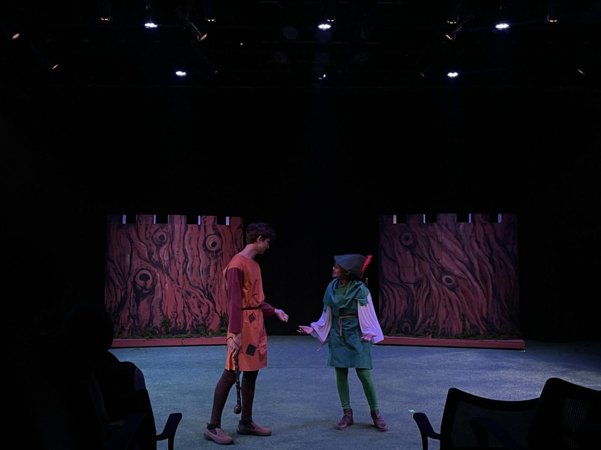 Victoria HooSang engages with Matas Meistininkas.