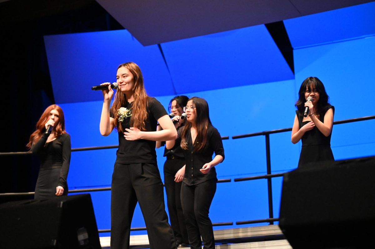Anida Mehmedovic, senior, performs solo for "Superbloom" by MisterWives.