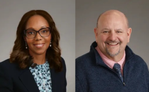 A photo of Haskins and Moore from the D129 website.